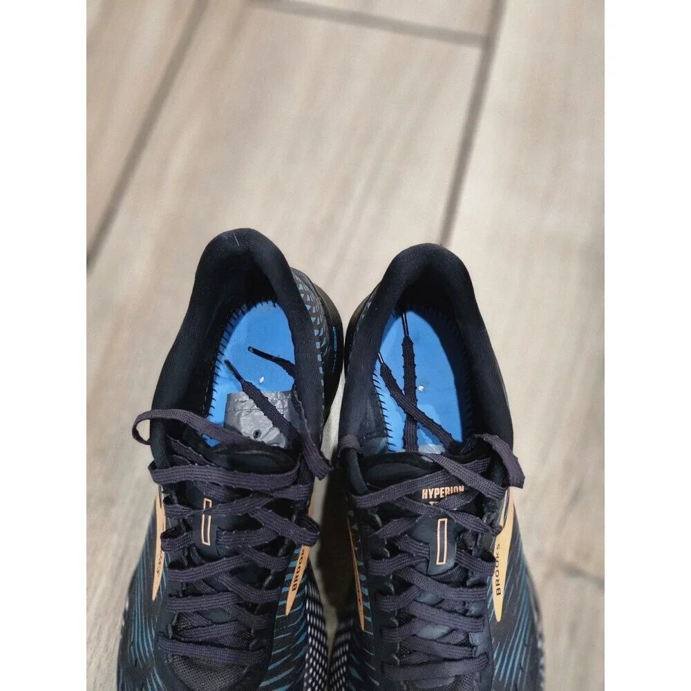 Brooks Women's Hypertension Temp Black and Teal Running Shoes 10.5 - Picture 5 of 16